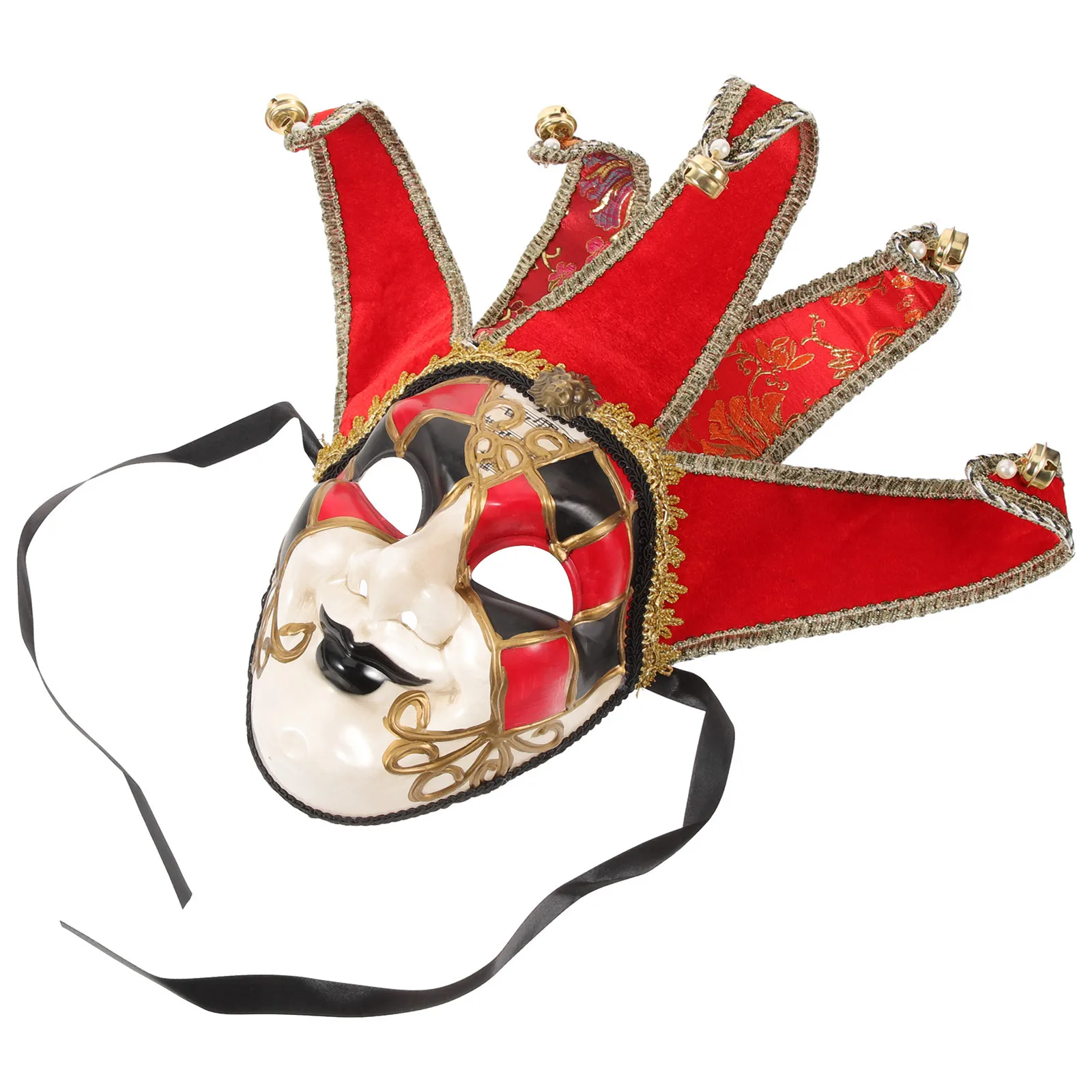 

Venetian Cosplay Mask Plastic Mask Prop for Halloween Party Masquerade and Stage Performances Cosplay Masks Halloween Decoration