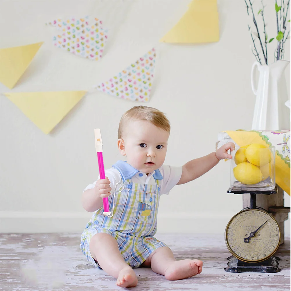 

2Pcs Slide Whistles High-Grade Material Children Musical Instrument for Blowing Skill Exercise and Stage Music Performance