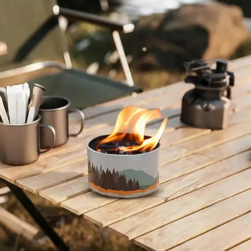 

Outdoor Candle 2X Outside Candles Heating Light Windproof Camping Accessory For Indoor Travel Dining Power Outages Porch Home