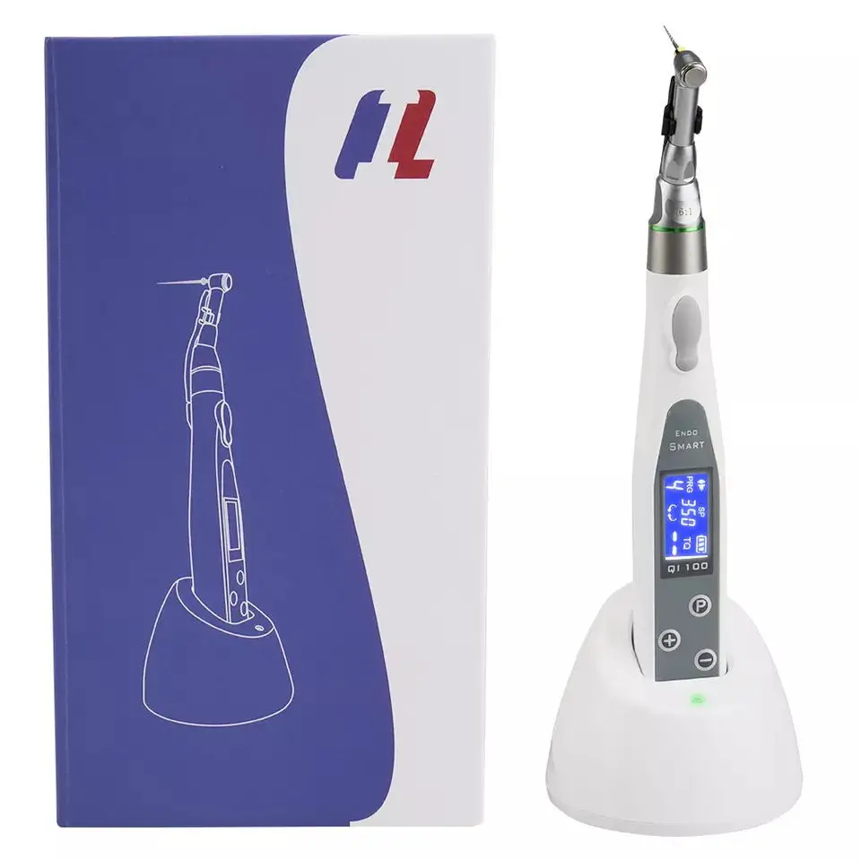 

Dental Endo Motor Cordless LED 16:1 Contra Angle with Head Low Speed Handpiece Endodontic Instruments