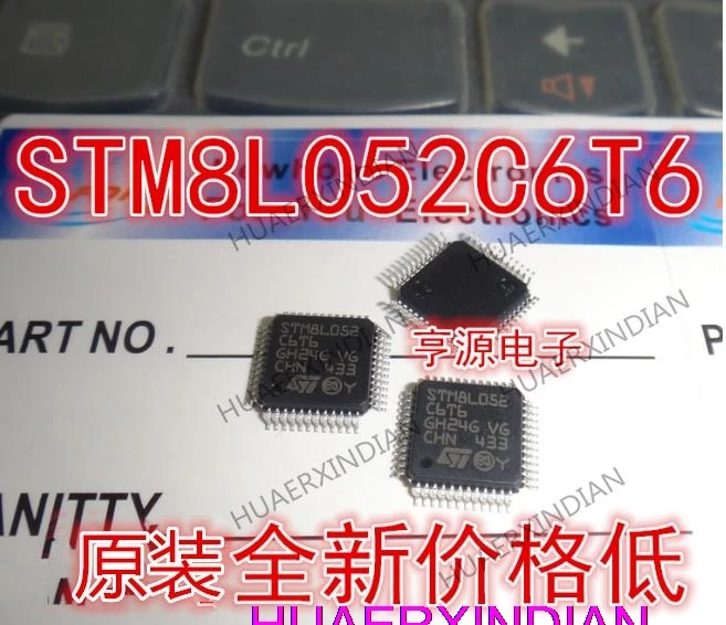 

10PCS New Original STM8L052C6T6 STM8L052 STM32L052C8T6 QFP48 IC