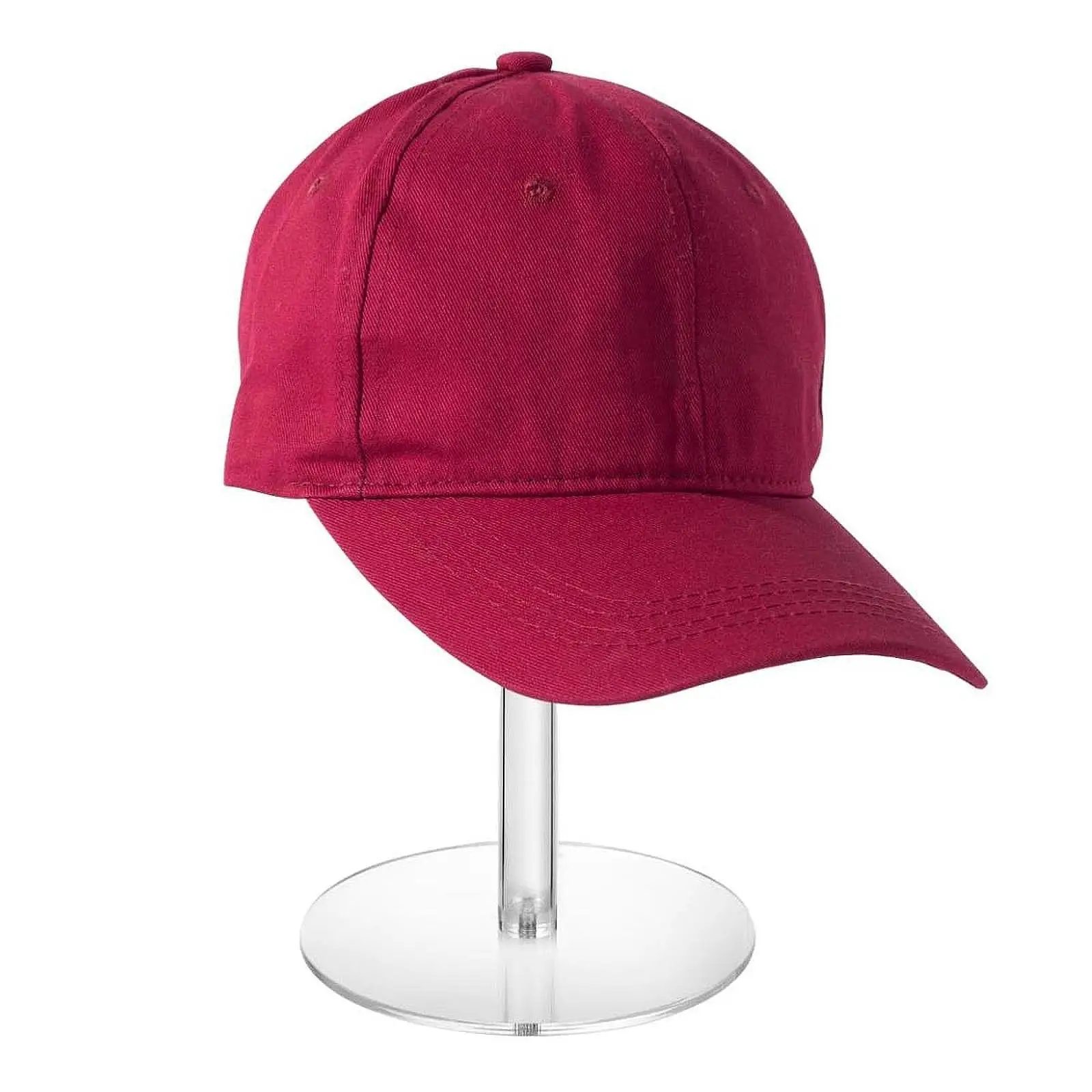 

Acrylic Hat Display Stand Domed Holder Height Adjustable Storage Rack for Closet Entryway Styling Retail Baseball