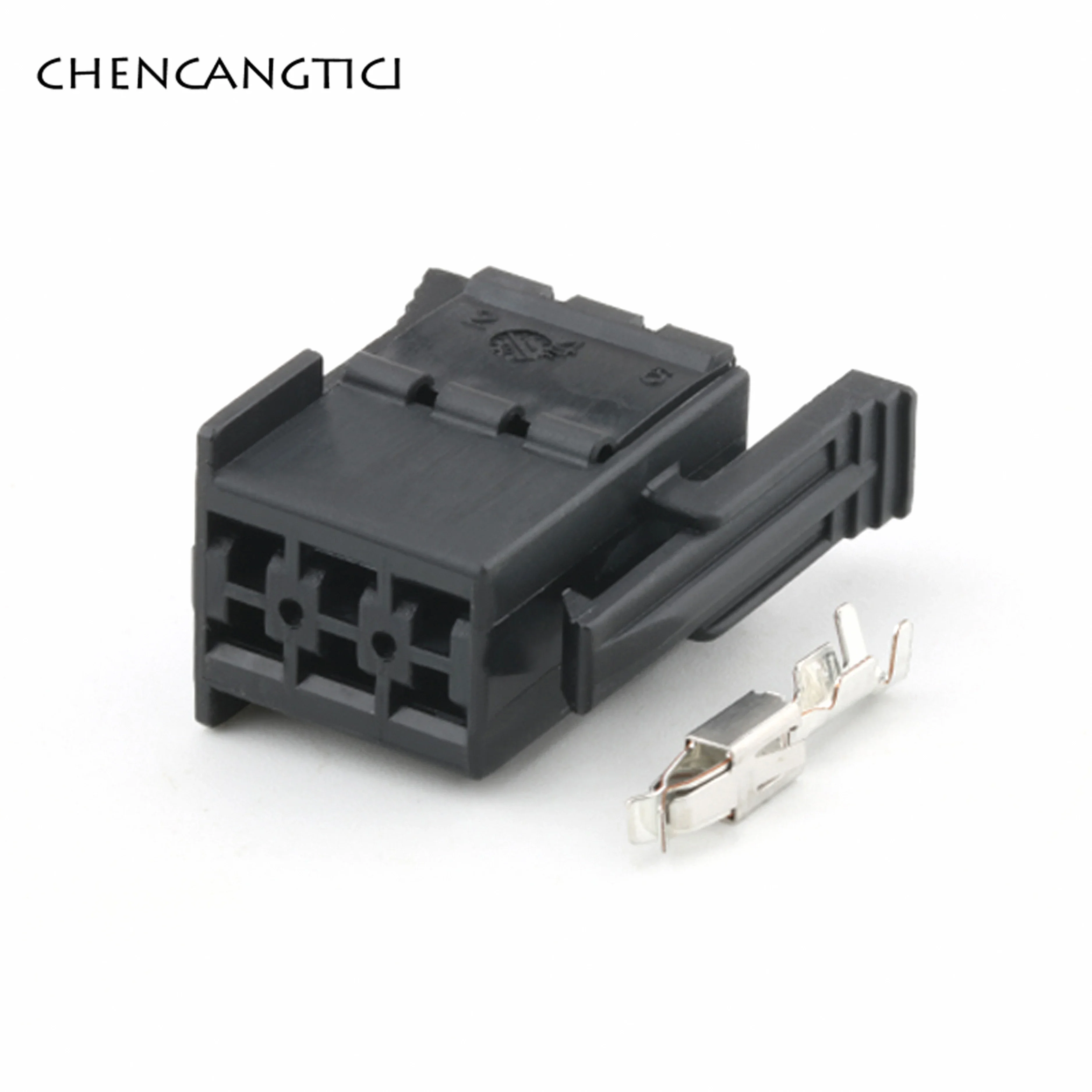 1 set 6-pins 2,8 mm auto elektronische kunststof behuizing kabelconnector AC-montage autobedrading stopcontact 929505 -2 929504 -2