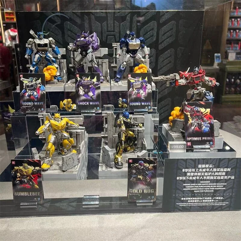 Neue echte Universal Studios Transformers Blind Box Souvenir Statue Modell Sammlung Puppe Dekoration Spielzeug Umgebung Geschenk