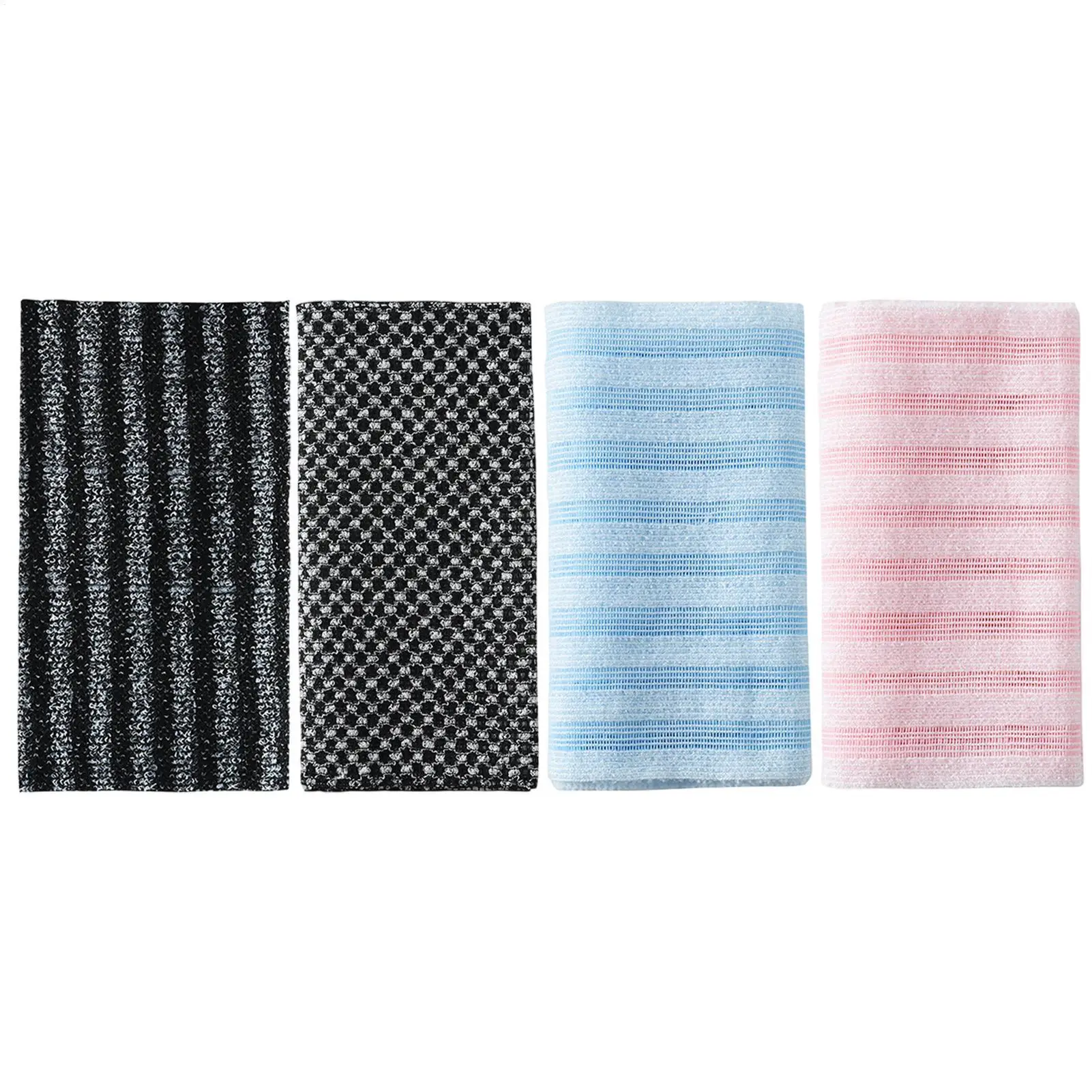 Ultra-Long Japanese Exfoliating Bath Towel Shower Scrubber Back AntibacterialRich Foam Washcloth Multi-Use Shower Skincare