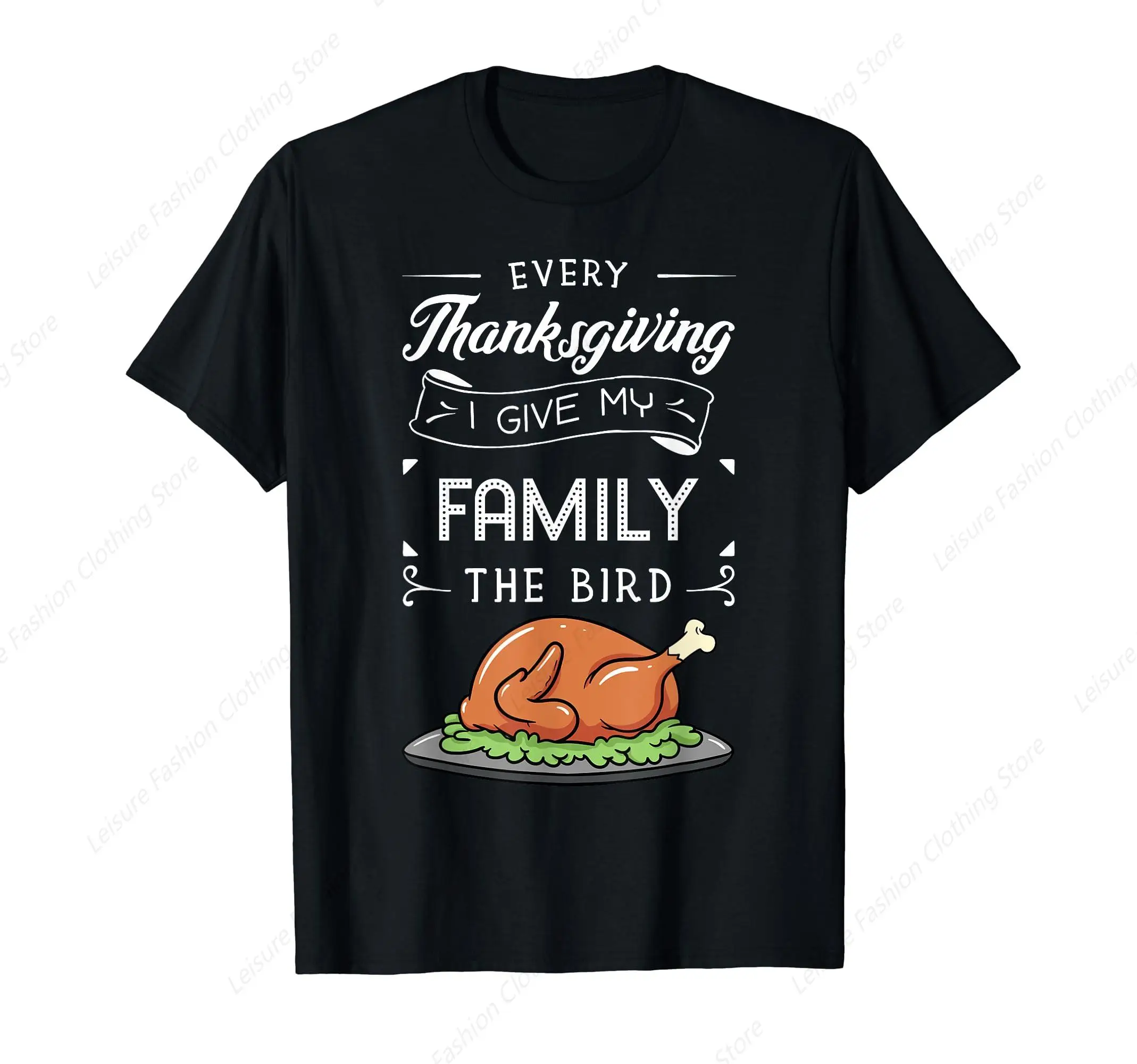 Thanksgiving Turkey Holiday Feast Harvest Blessing Gift Idea T-Shirt