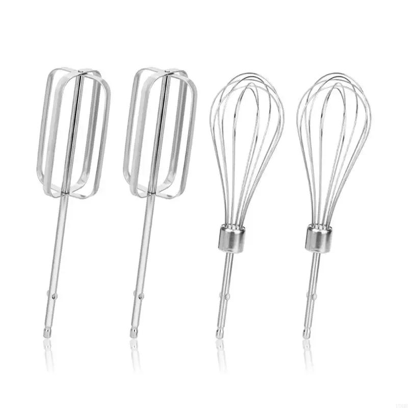 

U0de 4pcs нержавеющая сталь насадки для взрыва ручной микшер ручной микшер