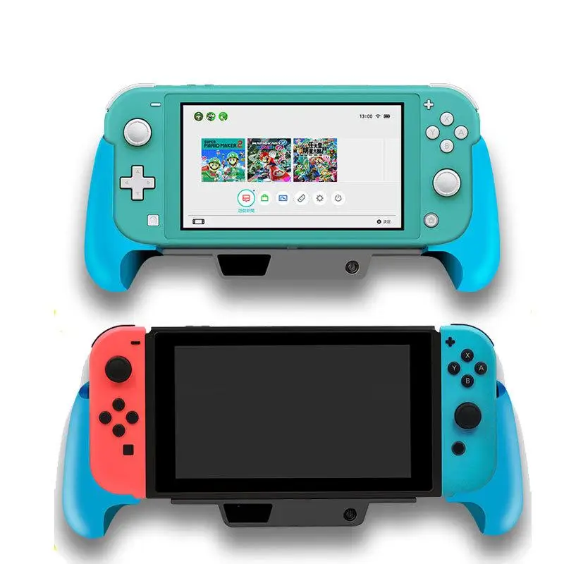 Neu geeignet für ns switch lite konsole kühlung lade griff für ns stretch externer 6000 akku griff mit halterung