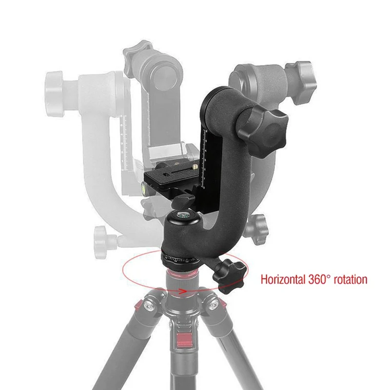 Gimbal Tripod Stabilizer Watching Aluminum Alloy Telephoto Lens Bird Monopod Stabilizer For Picture Enjoying Ornament