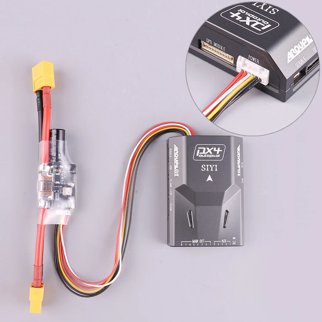 

SIYI N7 Flight Control Power Module 3S-14S Input FPV High Voltage Current Meter Detection PIXHAWK PX4