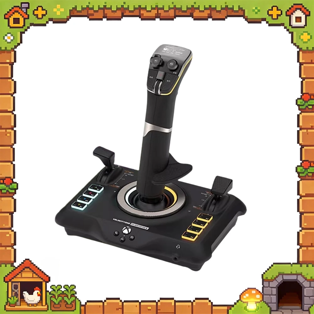 Turtle Beach V1F-Stick Simulated Flying Rocker Six Directions Hall High Precision Axis Civil Aviation Game Rocker For Gifts