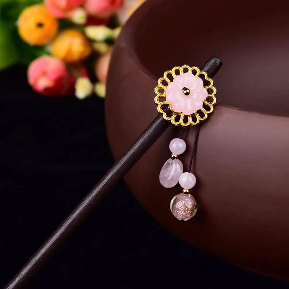 

Retro Hairpins Creative Ancient Style Hair Chopstick Assorted Colors Elegant Headdress for Ladies Daily Wear Party Decoration