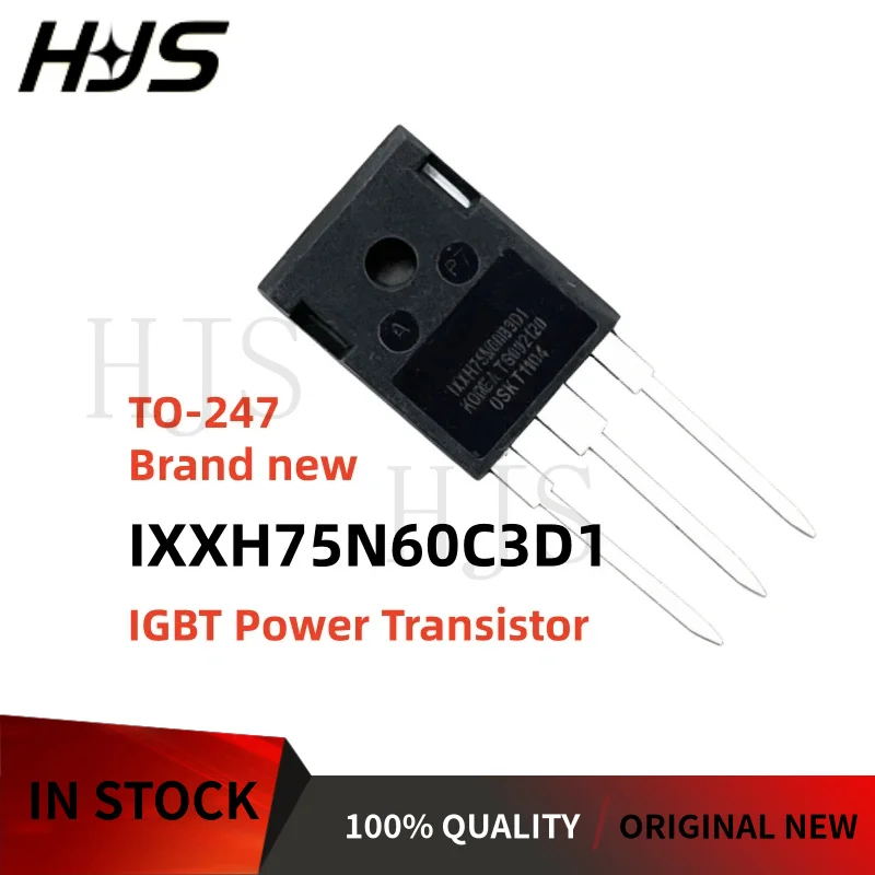 5-20PCS IXXH75N60C3D1 IXXH75N60 75N60 75N60C3D1 TO-247 Inverter IGBT Power Transistor NEW