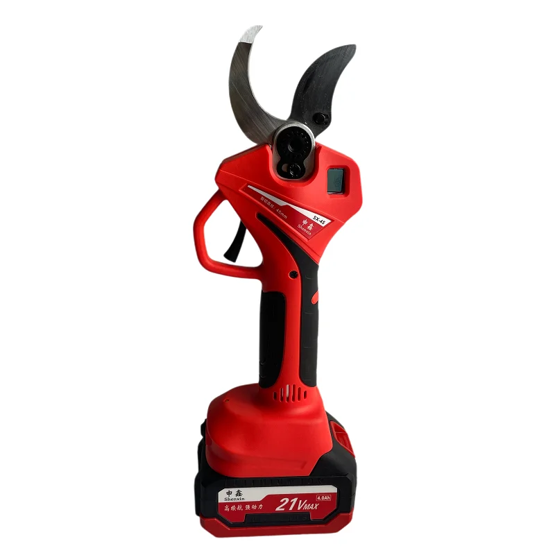 

21V 4.0ah 45mm rechargeable cordless electric pruning shears scissors & pruning shears
