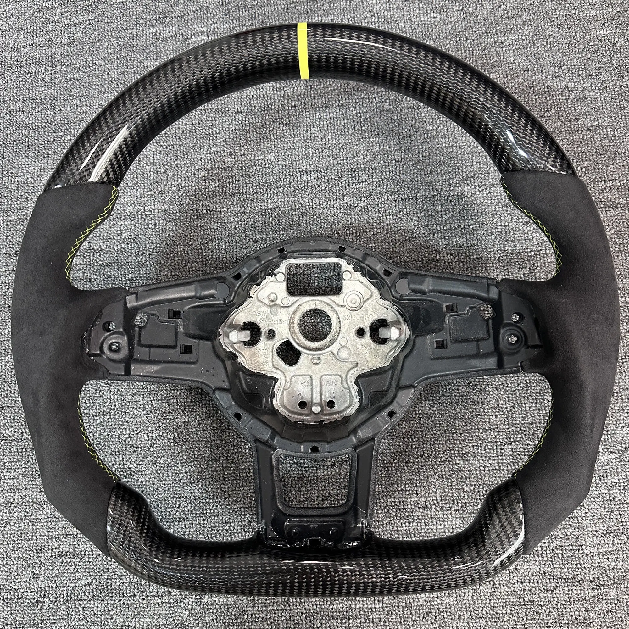 Auto stuurwiel geschikt voor VW Golf MK6 MK7 7.5 GTI GTD GTE R Polo Passat Tiguan Alcantara stuurwiel Auto Accessoires