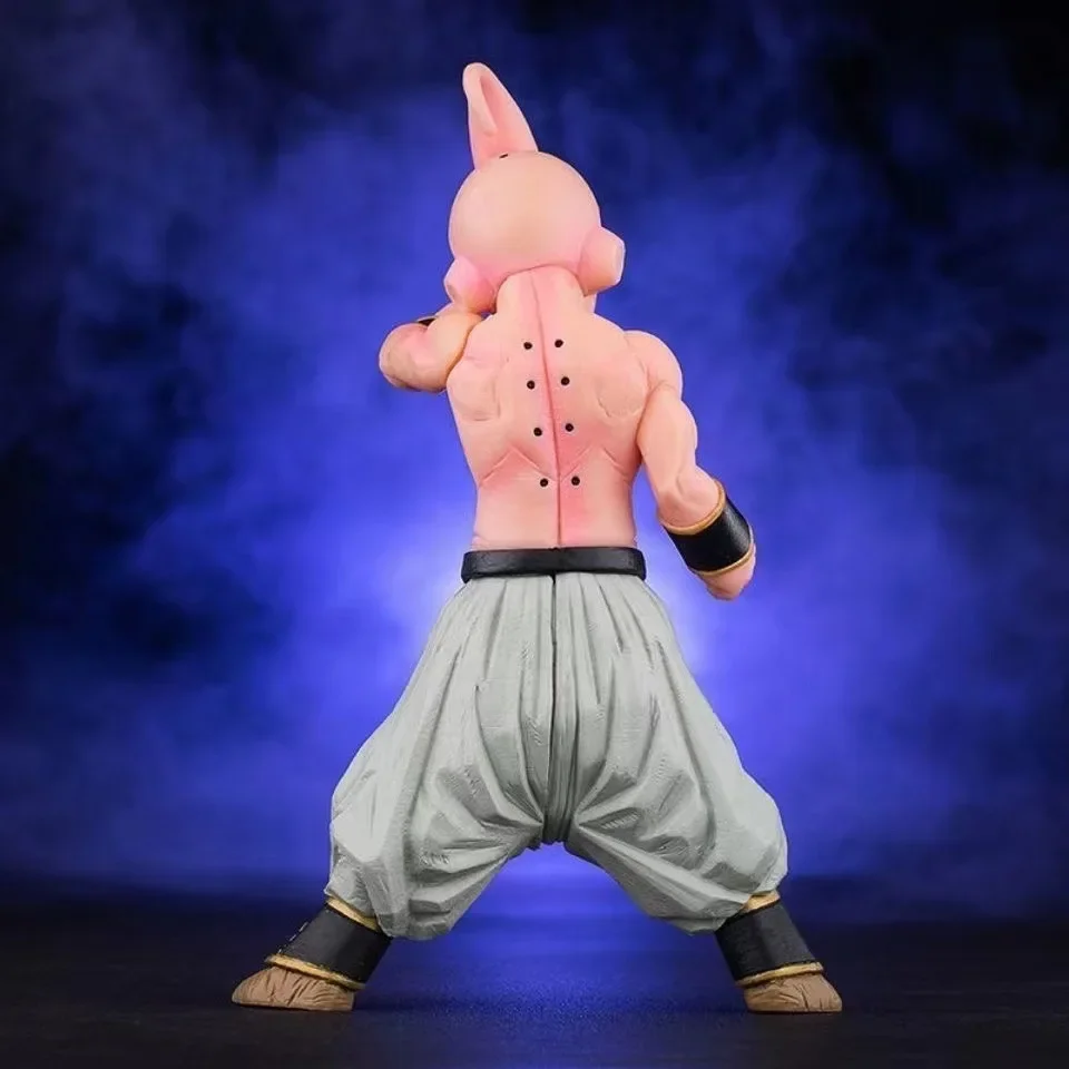 18cm Dragon Ball Z Figurki Anime Super Saiyan Combat Posture Majin Buu Figurka akcji PVC Figurki Model Lalka Prezenty Zabawki dla dzieci