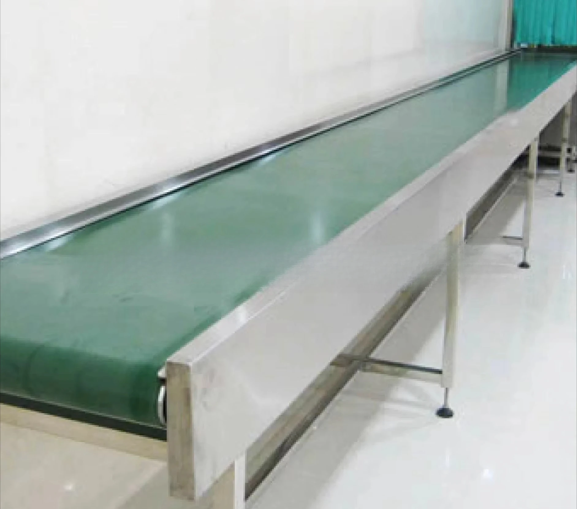 Industrial Table Top Conveyor Belt System | Stainless Steel Adjustable Speed Modular Design Easy Installation for Food Packaging
