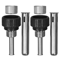 6pcs Soldering Iron Handle Accessories 2sets Replacement Of Broken Parts Resistance Soldering Iron Sleeve Soldering Accessories