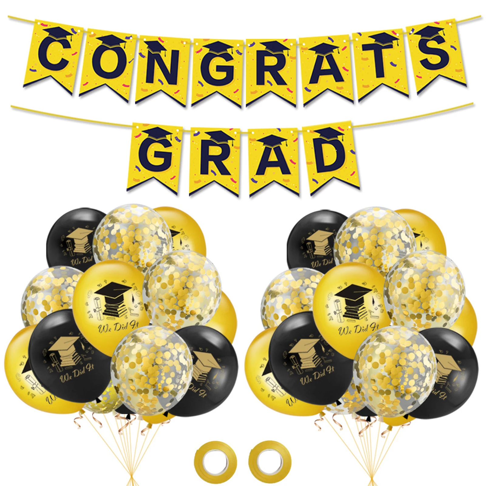 Graduation Party Decorations Kit Safe Recyclable and Not Easy to Fade for 2022 Grad Graduation Party