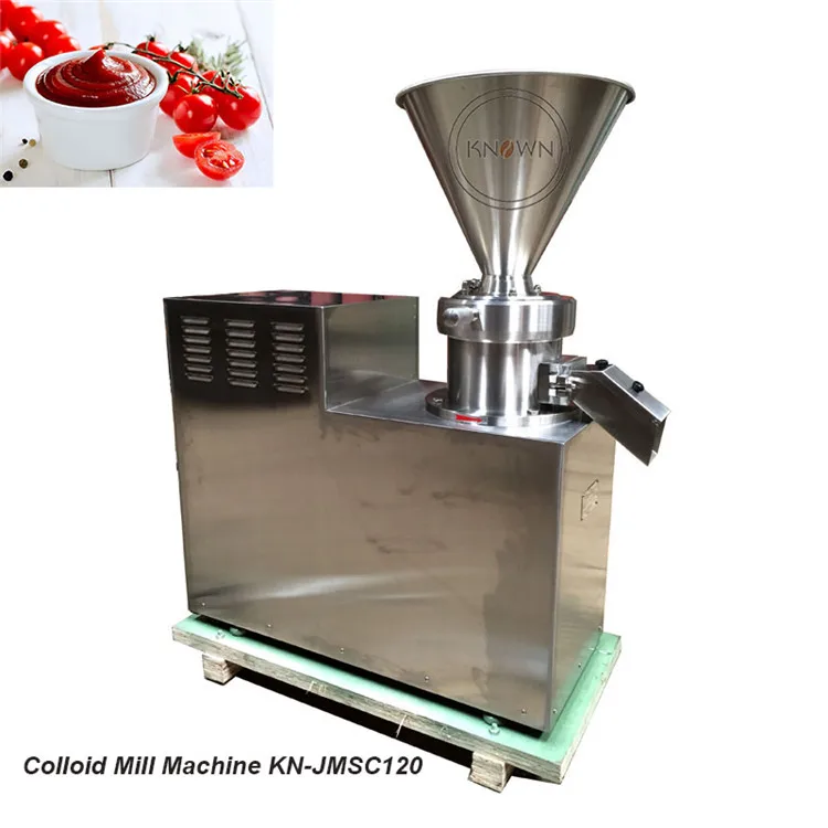 The Factory Price Of Small Peanut Butter Machine Jmsc-120 Colloid Mill Maker Machine For Sale