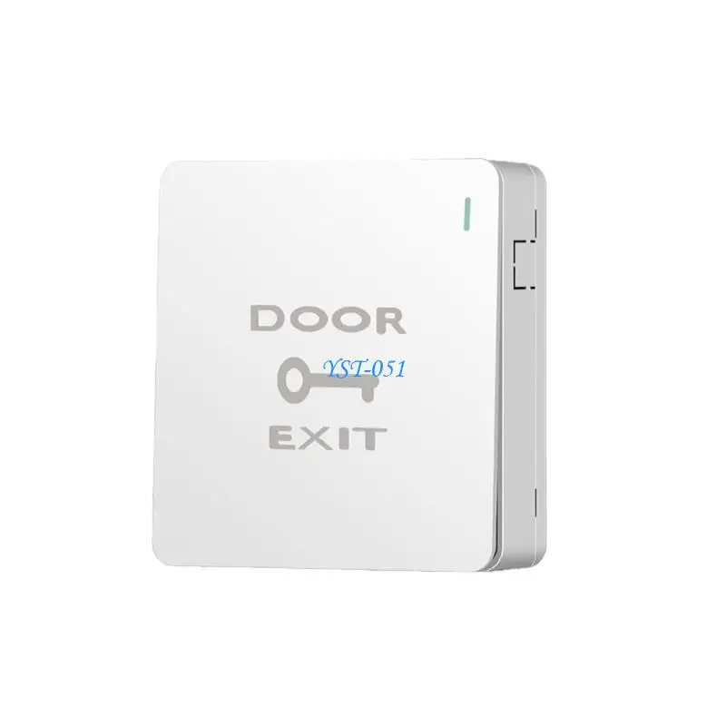 E15A Surfaces Mount Exit Button Plastic Resetting Mechanism Access Control Systems
