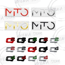 For Alfa Romeo Mito Q2 Q4 Logo Lettering Metal Badge Stickers Car Rear Trunk Body Emblem Auto Accessories