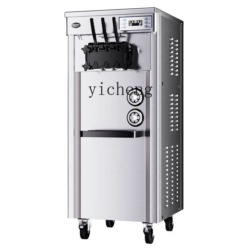 ZK Ice Cream Machine Commercial Full-Automatic Ice Cream Machine Vertical Ice Cream Machine Type Stall Dedicated