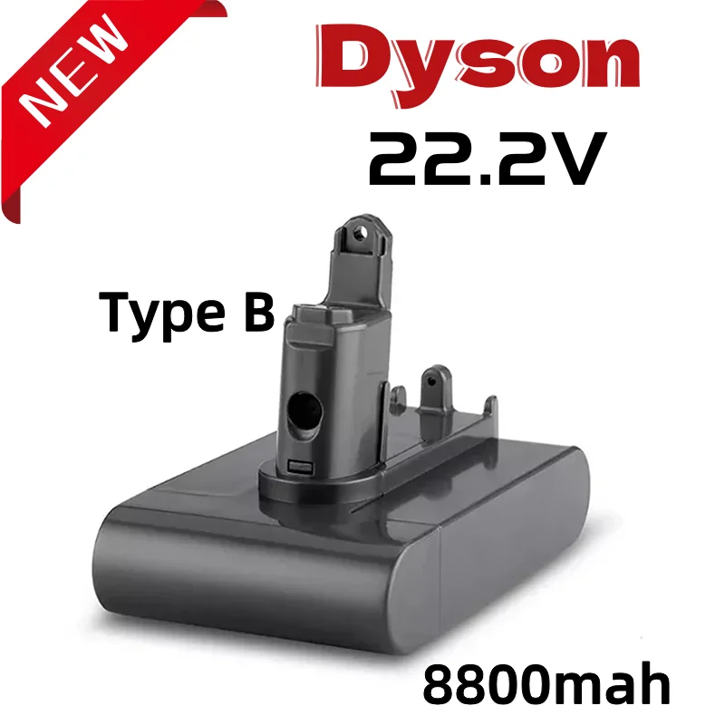 ForDyson 22.2V 9800/8800mAh Type A/B Li-ion Vacuum Battery forDyson DC35, DC45 DC31 DC34 DC44 DC31 Animal DC35 Animal