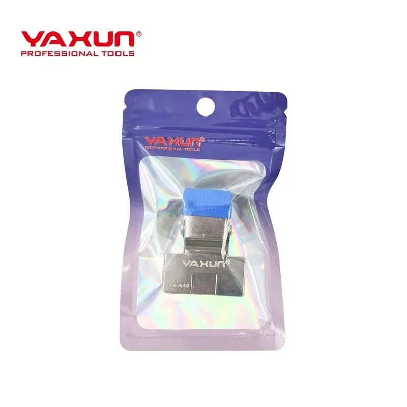 YX-A40 Phone PCB Soldering Clamp YAXUN Stainless Steel Holder with Silicone Pad for Maintenance Work image 4