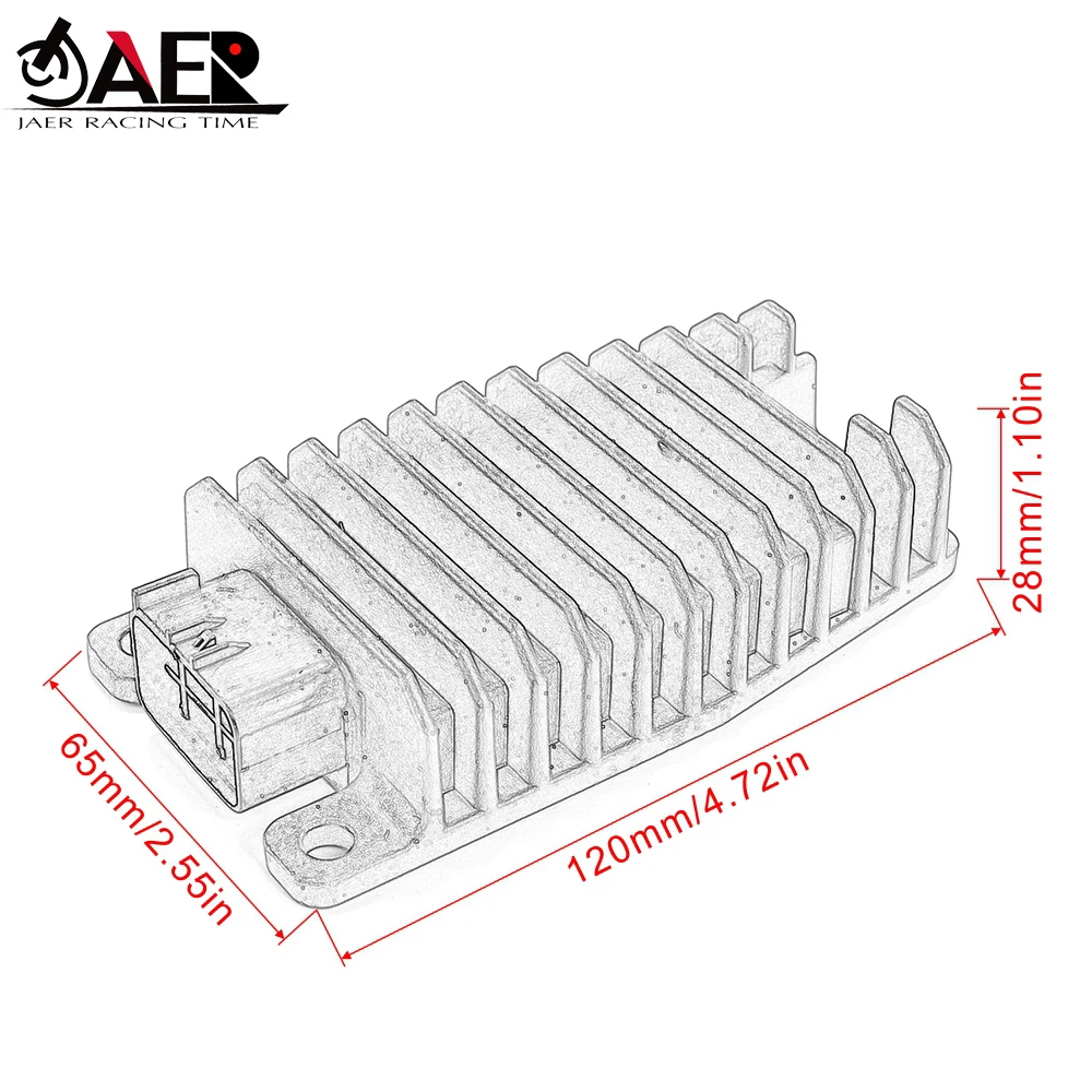 Motorcycle Voltage Regulator Rectifier for Can-Am ATV DS450 2008 2009 2010 2011 2012 2013 2014 2015 view 6