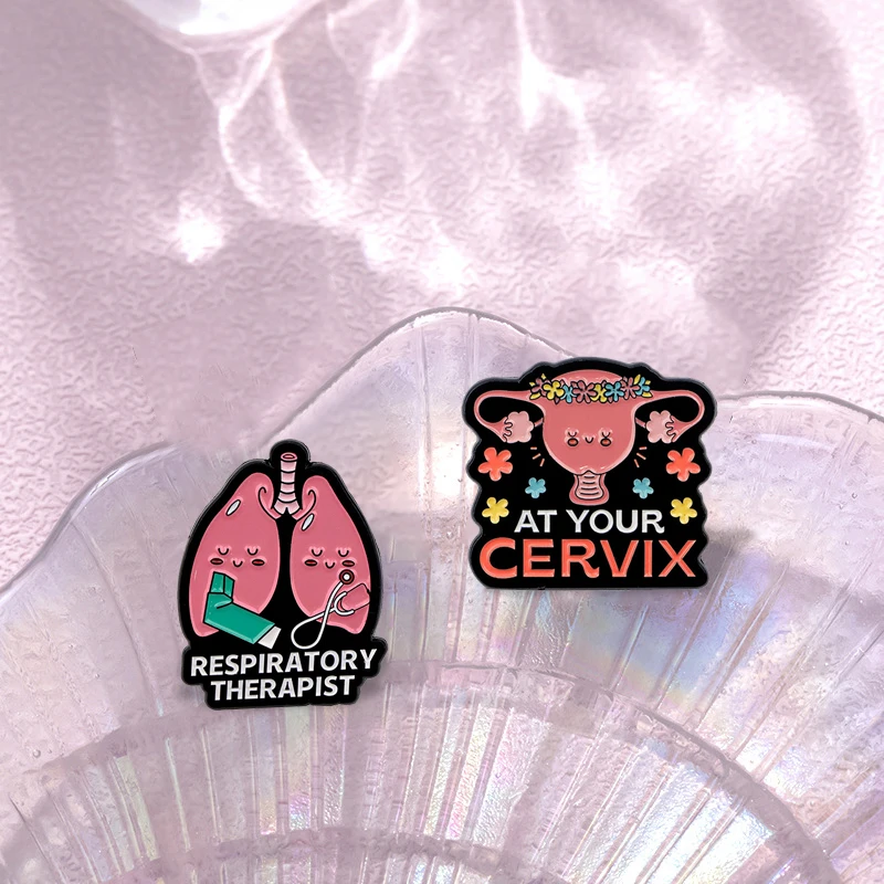Human Organ Enamel Pins Women's Brooches Men Lapel Pins Badge on Backpack Costume Accessories Medical Jewelry Nurse Gifts view 4