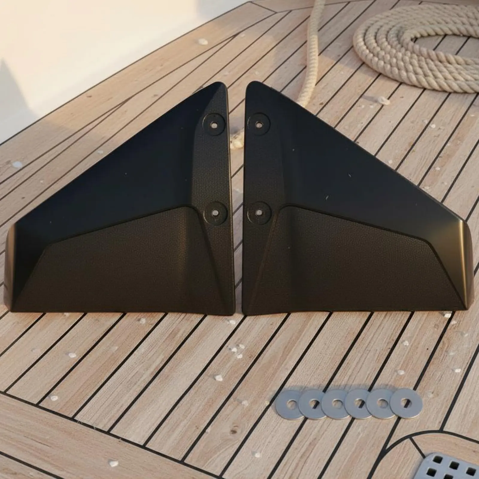 Outboard Engine Hydrofoil Reduces Energy Consumption Engine Hydrofoil Fins Boat Engine Stabilizer Fin High-Strength PP Material