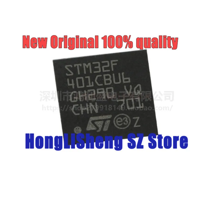 

Набор микросхем STM32F401CBU6 STM32F 401CBU6 QFN48, 5 шт./партия, новая и оригинальная фотография, 100%