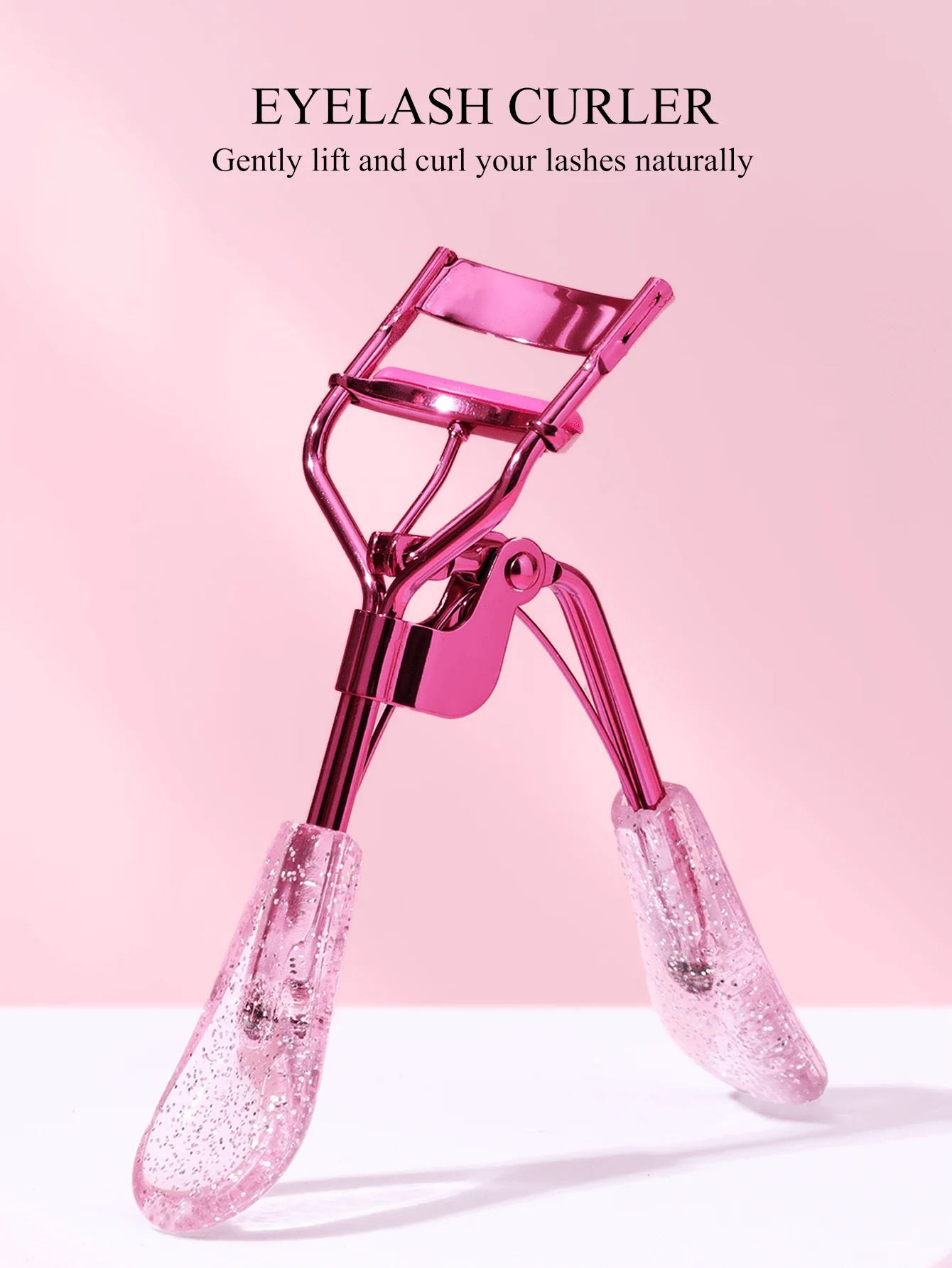 10pcs/Set Fashion Eyelash Curler And Eyebrow Grooming Kit, 1pc Pink Eyelash Curler, 3pcs Eyelash Brushes, 6pcs Replacement Pads, 10-Second Rapid Curl, Outstanding Curling Effect, Precise Grooming Tool, Curling Device, Long-Lasting Eye Appeal,Makeup,Cheap,