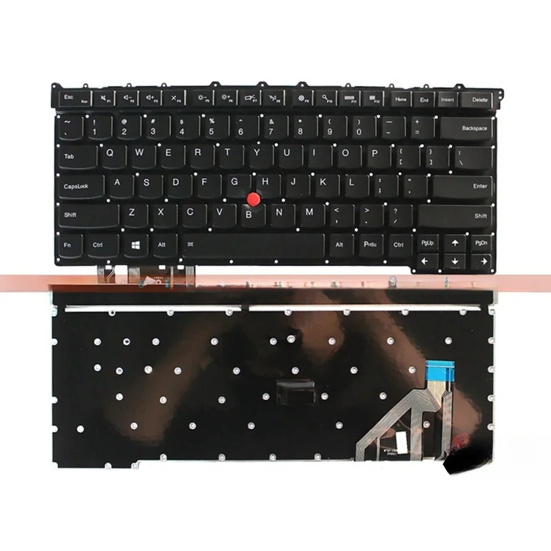 YY+New for Lenovo Thinkpad X1 Carbon Gen 3 3rd 2015 Keyboard US without Backlit&Pointer