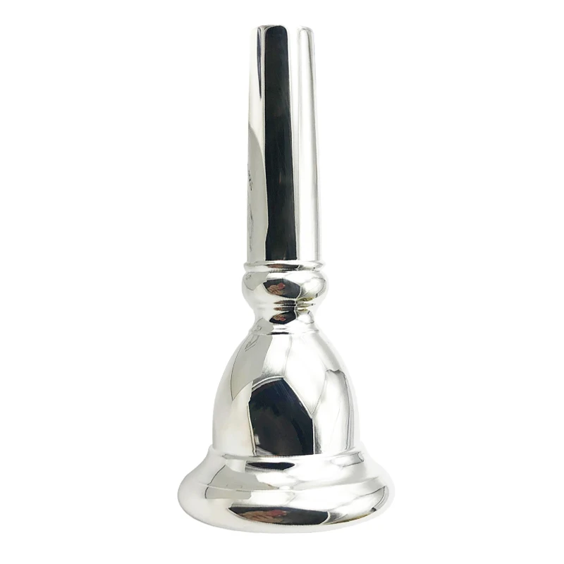 Euphonium mouthpiece pure copper silver-plated mouthpiece professional performance-grade mouthpiece musical instrument accessori