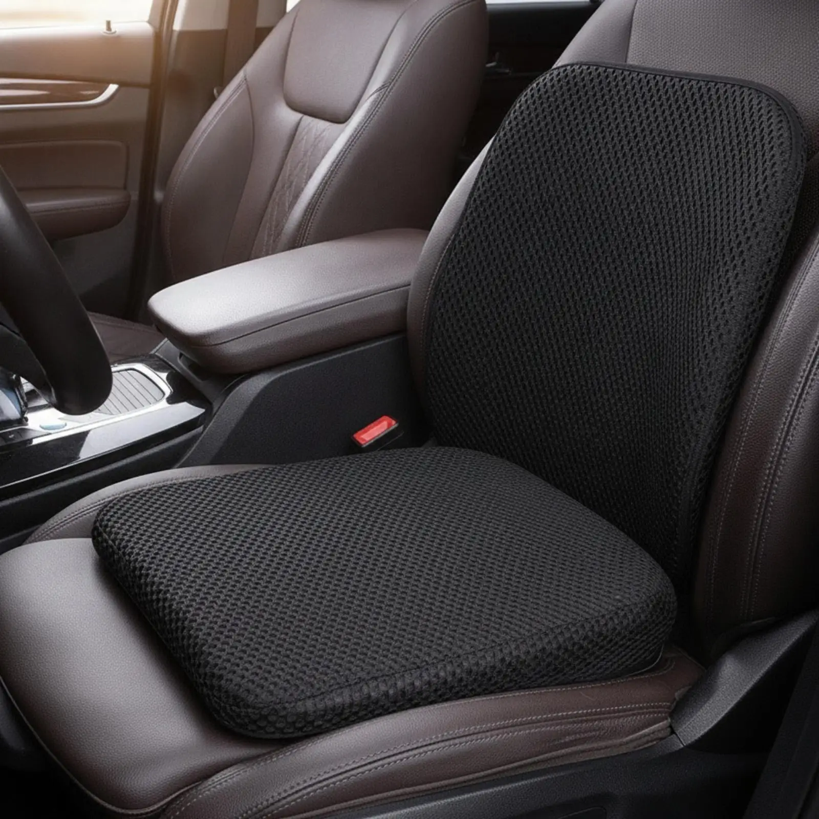 Car Booster Seat Cushion Height-Boosting Cushion Non-Slip for Short Drivers, Daily Commuting, Driving Lessons