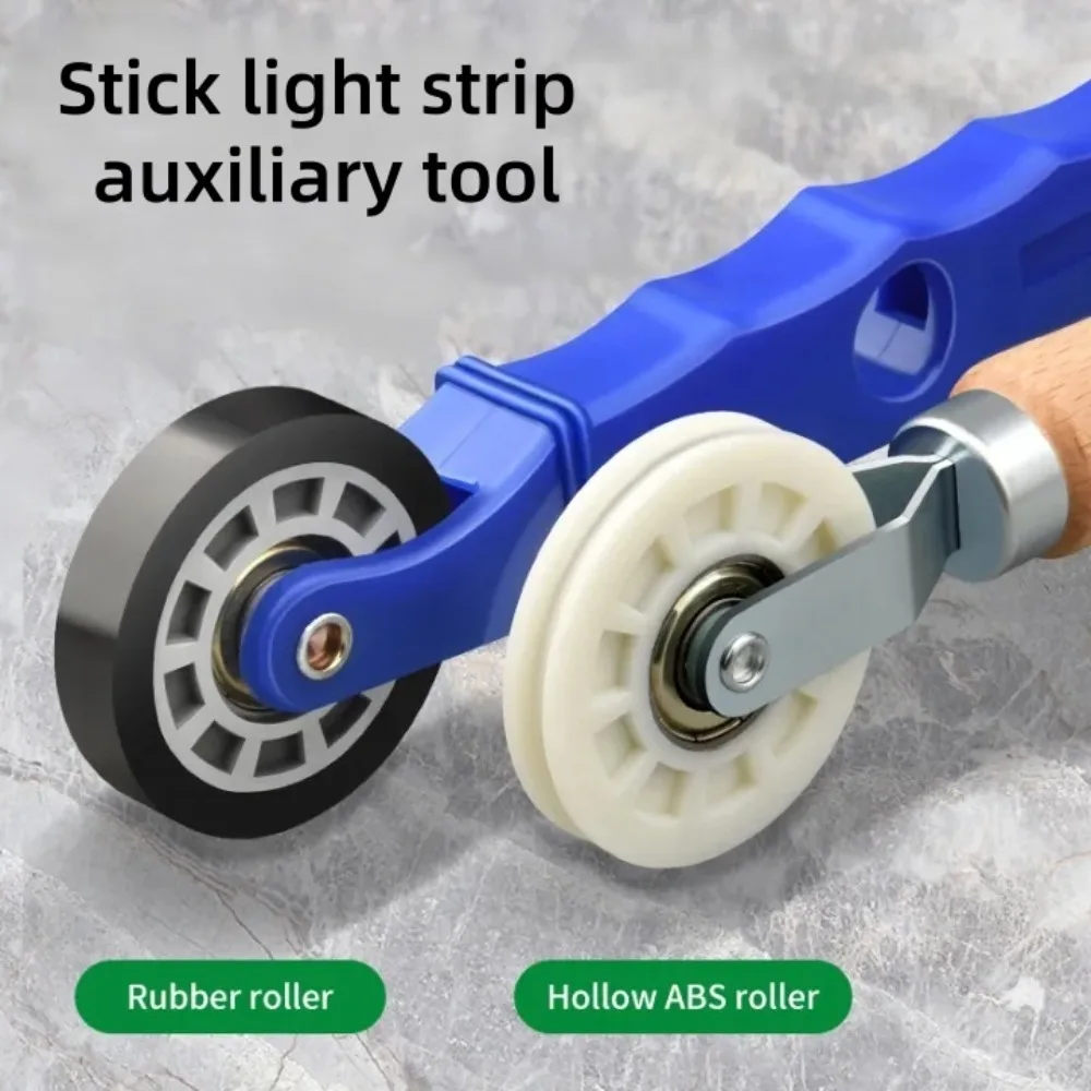 Stick Light Strip Auxiliary Tool Plastic Do Not Hurt The Lamp Ball Double-Head Press Wheel LED Light Strip Fixing Accessories