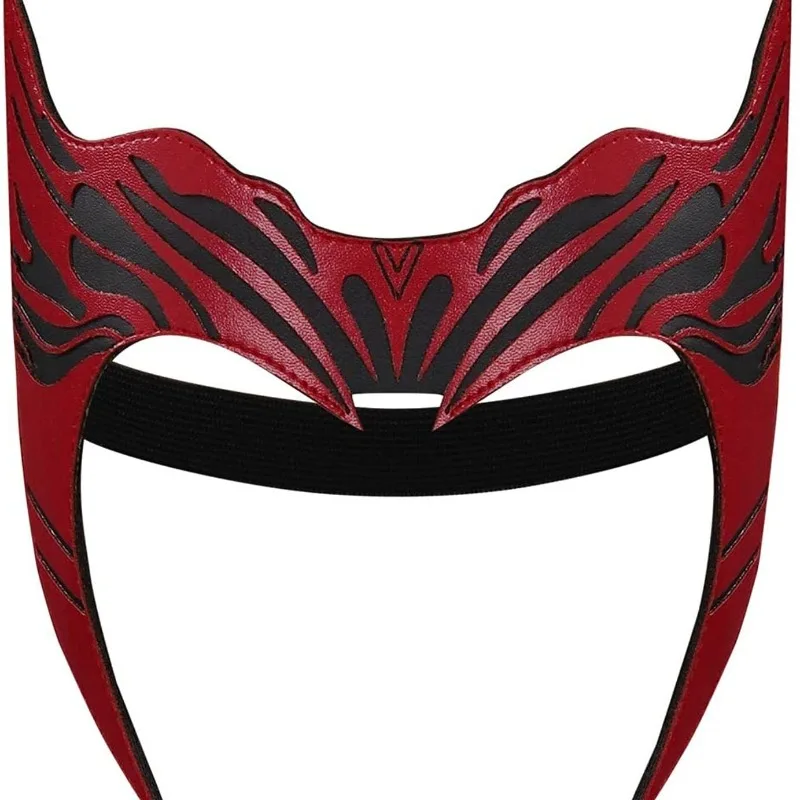 New Marvel Series Scarlet Witch Children's Cute Personality Fashionable Cool Creative Anime Simple Style Horror Festival Mask