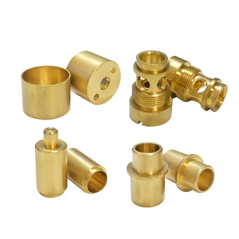 

Custom Precision Brass CNC Machining Parts Brass Milling Turning Service Cnc Manufacturing Machinery Accessories