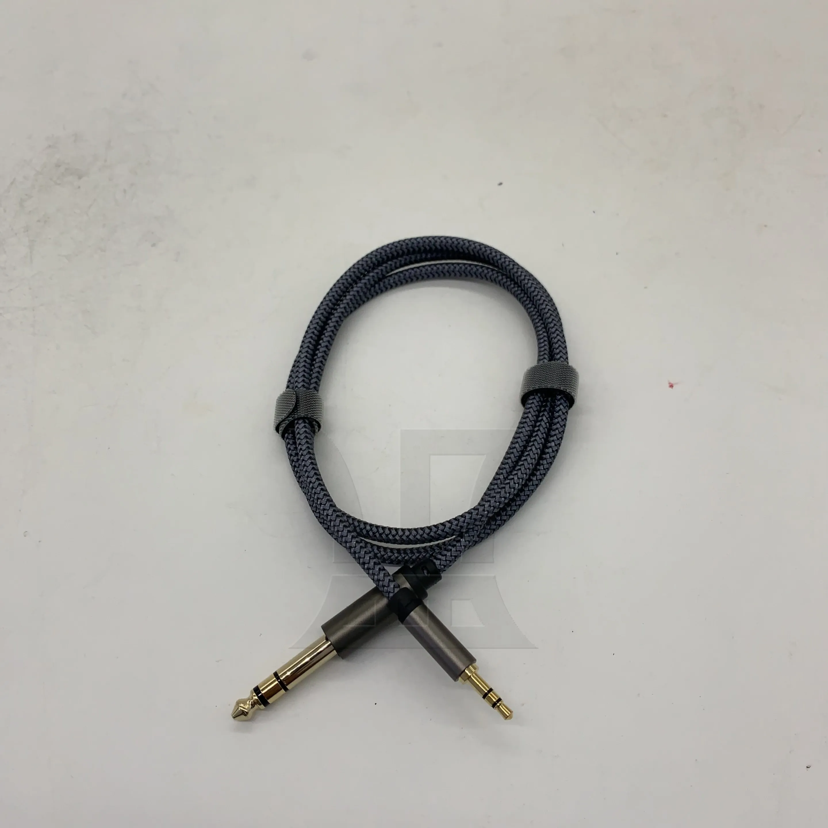 Yibuy 1 قطعة 3.5 ملم ذكر إلى 6.35 ملم كابل صوت ذكر متوافق مع فضي رمادي 1 متر للكمبيوتر التلفزيوني #1