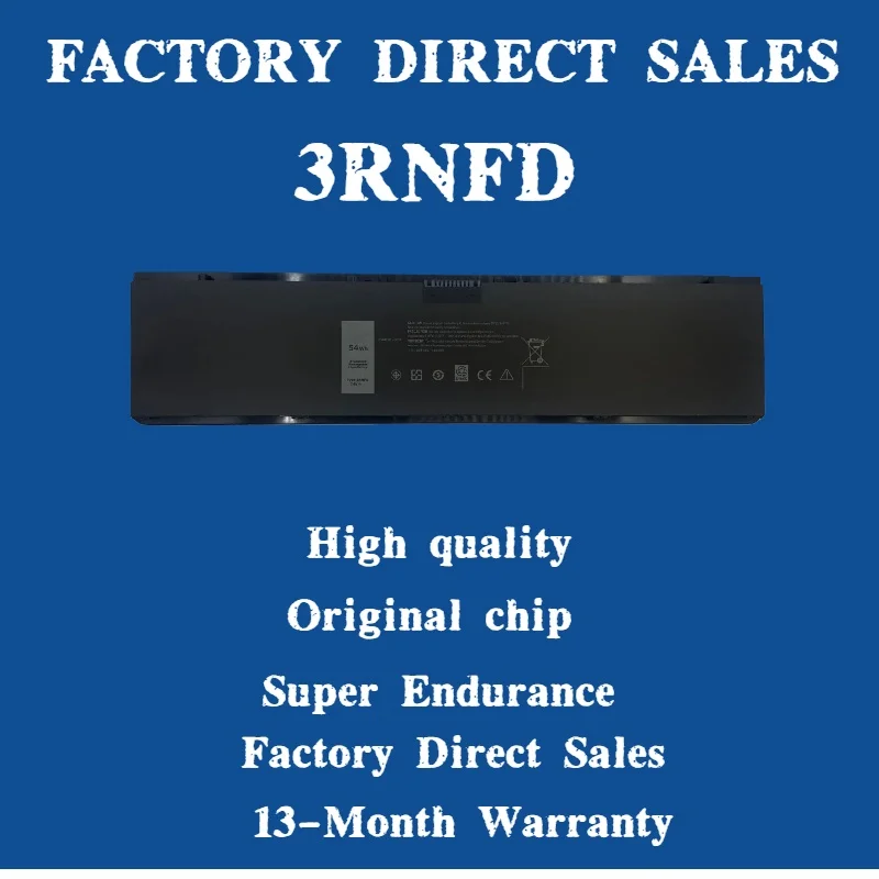New 3RNFD Battery for Dell Latitude 14 E7440 E7450 E7420 Series Laptop V8XN3 G95J5 34GKR 0909H5 0G95J5 PFXCR