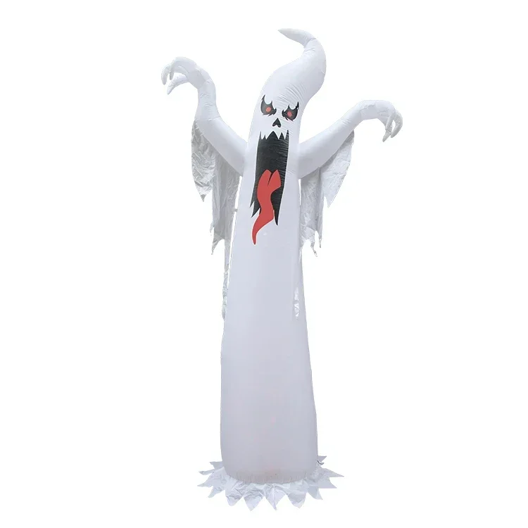 Dekorasi luar ruangan Blowing Scythe Little Devil Ghost Inflatable Halloween