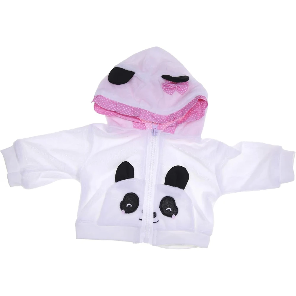 リボーン人形ベビー服パンダ衣装 18-20 インチリボーン人形パンダ服女の子ベビー服ベビーセット