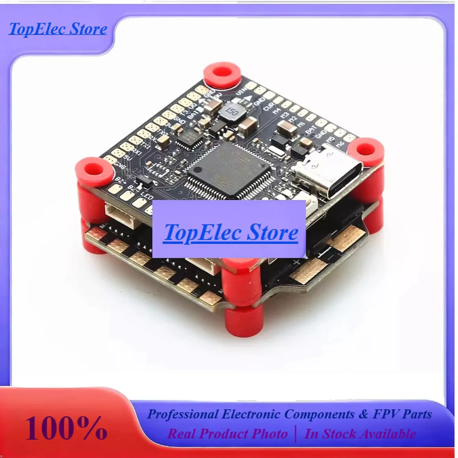 ToPssFPV Drone Flight Controller 50A 60A 80A 4 In 1 ESC Combo Compatible With F405 V3 Multirotor Quadcopter Replacement Part