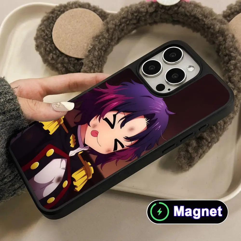 

Чехол Mato seihei Yakumo Ezo Matte Surface Magsafe для iPhone 17 16 15 14 13 12 11 Air Pro Max Plus, цветной