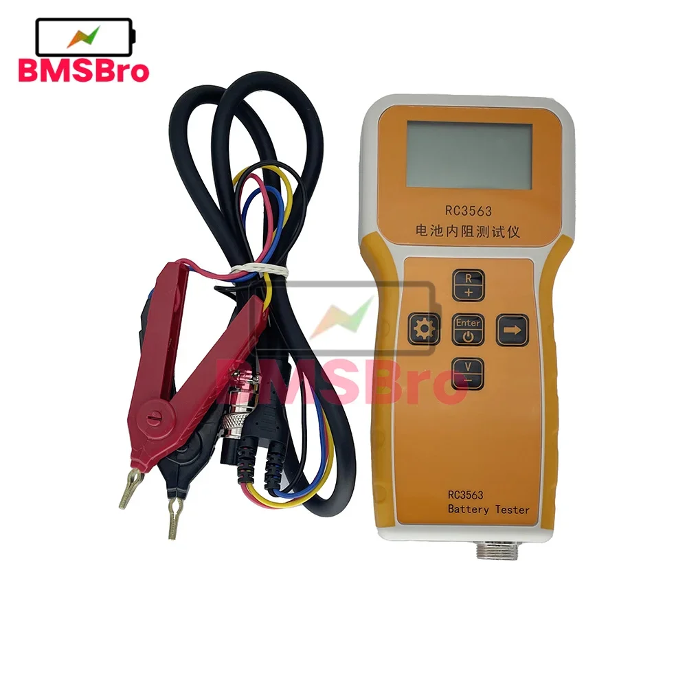 RC3563 18650 Battery Voltage Internal Resistance Tester High-precision Trithium Lithium Iron Phosphate Battery Tester True 4Wire