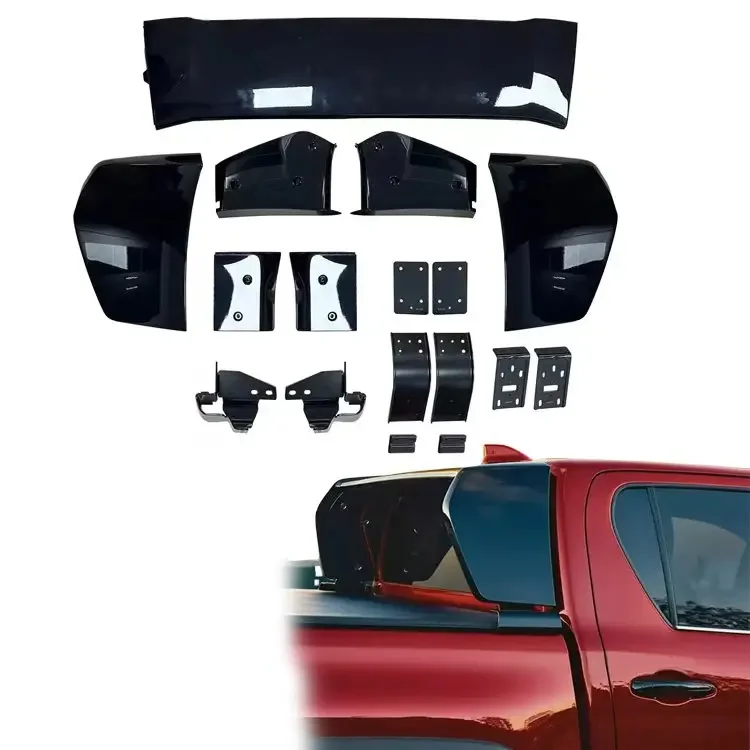 JIAHUI 4X4 ABS Glossy Black Sport Roll Bar for Toyotas Hilux GR Sport Double Cab 2024 New Accessories