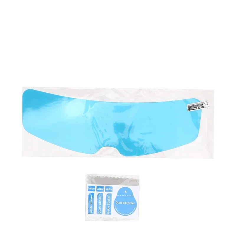 

1-2Pcs Motorcycle Helmet Clear Rainproof/Anti-fog Film Lens Durable Nano Coating Sticker Safety Driving Moto Accessories