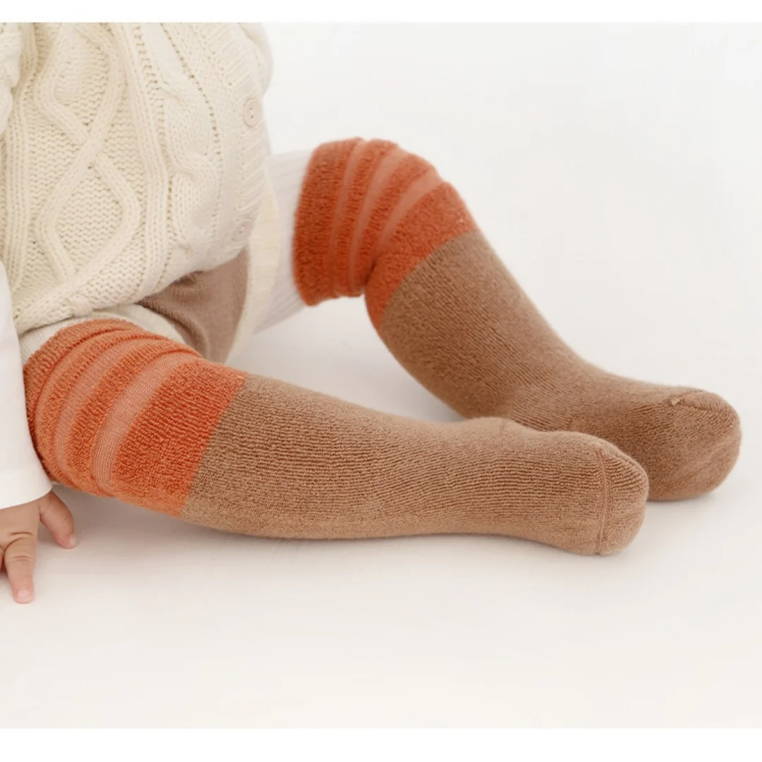 

5 Pairs New Boys And Girls Knee High Socks Cartoon Baby Long Tube Sock Children's Leg Warmers Baby Casual Socken 0-3Y